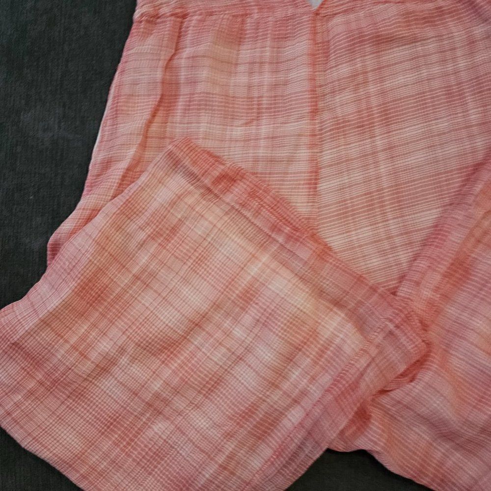 Urban Outfitters Women's Pink Sleeveless Audra Gingham Wide Leg Jumpsuit Size XS - Picture 13 of 15